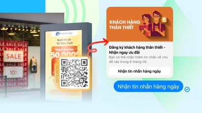 Biến khách lạ thành khách quen, tăng doanh thu tại cửa hàng chỉ với QR code
