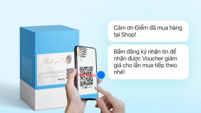 Chuyển đổi khách hàng từ đơn sàn TMĐT bằng QR code