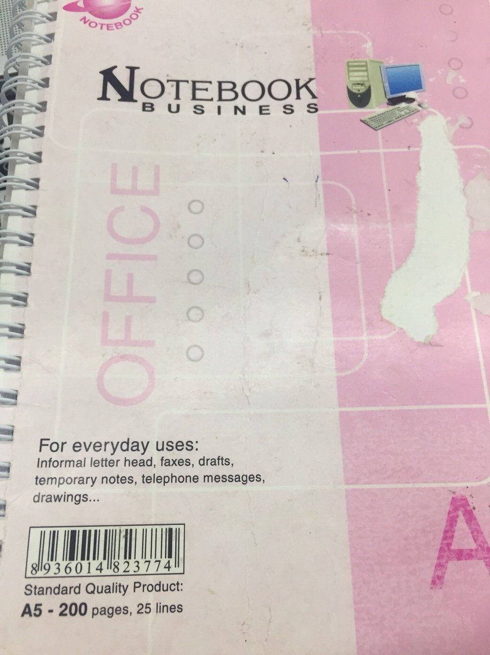  Notebook (business) 