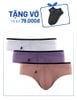  Combo 3 quần lót nam iBasic thun lạnh phom tam giác Brief iBasic - PANM108 