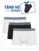  Combo 3 quần lót nam iBasic phom trunk lưng thun icon IB trơn - PANM112 