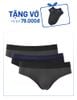  Combo 3 quần lót nam iBasic cotton USA kháng khuẩn phom brief logo IB - PANM117 