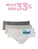  Pack 3 quần lót bé trai iBasic phom tam giác cotton USA kháng khuẩn - PANB029-PA3 