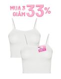  Pack 2 áo lá nữ iBasic cotton phom ngắn - VA111-PA2 