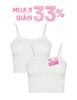  Pack 2 áo lá nữ iBasic cotton phom ngắn - VA111-PA2 
