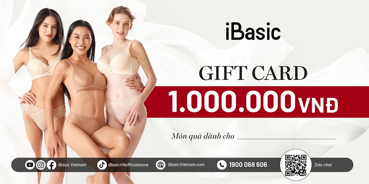  Gift card mệnh giá 1.000.000đ 