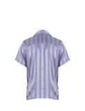  Đồ bộ nam mặc nhà iBasic lụa satin pyjama sọc tay ngắn quần dài - HOMM019 