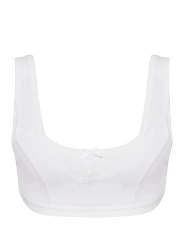  Combo 2 Áo lót học sinh iBasic phối ren cotton USA kháng khuẩn - BRAT003 