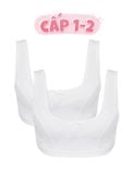 Combo 2 Áo lót học sinh iBasic phối ren cotton USA kháng khuẩn - BRAT003 