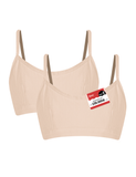  Pack 2 Áo ngực học sinh iBasic cotton USA kháng khuẩn dây nhỏ BRAT027-PA2 