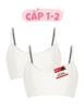  Pack 2 Áo ngực học sinh iBasic cotton USA kháng khuẩn dây nhỏ BRAT027-PA2 