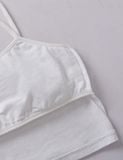 Pack 2 Áo lót học sinh iBasic cotton USA kháng khuẩn tròng cổ daily iBasic - BRAT029-PA2 