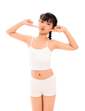  Pack 2 Áo lót học sinh iBasic cotton USA kháng khuẩn tròng cổ daily iBasic - BRAT029-PA2 