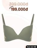  Áo ngực không đường may iBasic mút dày lazer cut - BRAW033 