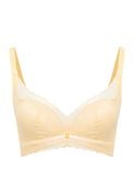  [NUDE TONE] Bra Set Áo ngực U-BRA có gọng mút mỏng ren và Quần lót nữ ren lưới hipster iBasic - BRAW132, PANW132 