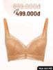  Áo ngực U-BRA có gọng mút mỏng ren Cup T-Shirt iBasic - BRAW132 