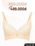  Áo ngực U-BRA có gọng mút mỏng ren Cup T-Shirt iBasic - BRAW132 