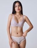  Áo ngực có gọng iBasic không mút phối ren phom T-shirt - BRAW147 