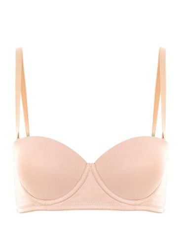  [NUDE TONE] Bra Set áo ngực nữ iBasic áo ngực có gọng mút dày và quần không đường may lưng cao BRAW163+V119 