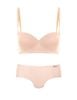  [NUDE TONE] Bra Set áo ngực nữ iBasic áo ngực có gọng mút dày và quần không đường may lưng cao BRAW163+V119 