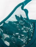  Áo ngực có gọng iBasic không mút ren lưới thêu hoa cup 3/4 T-shirt - BRAW166 