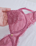  Áo ngực ren iBasic có gọng không mút cup demi - BRAW167 