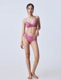  Bra set Áo ngực ren có gọng không mút cup demi và Quần lót nữ ren phối thun lạnh lọt khe iBasic - BRAW167, PANW167 