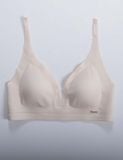  Áo bralette không đường may iBasic phối lưới mút mỏng - BRAW170 
