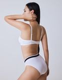  Áo ngực có gọng iBasic mút vừa phom cup ngang cotton rib - BRAY087 