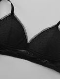  Áo bralette iBasic Freesize ren V Deep - BRAY097 