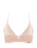  Áo ngực su không đường may iBasic phối lưới mút mỏng tam giác Bralette - BRAY103 