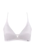  Áo ngực su không đường may iBasic phối lưới mút mỏng tam giác Bralette - BRAY103 