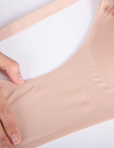  Áo ngực su không đường may iBasic T-shirt che mỡ lưng, mỏng, không lộ viền BRAY104 