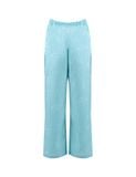  Đồ bộ mặc nhà nữ iBasic lụa satin pyjama tay ngắn quần dài - HOMW036 