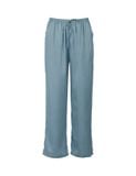  Đồ bộ mặc nhà nữ iBasic lụa satin pyjama tay ngắn quần dài - HOMW036 