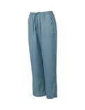  Đồ bộ mặc nhà nữ iBasic lụa satin pyjama tay ngắn quần dài - HOMW036 