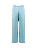  Đồ bộ mặc nhà nữ iBasic lụa satin pyjama tay ngắn quần dài - HOMW036 