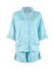  Đồ bộ mặc nhà nữ iBasic lụa satin phom kimono  - HOMW037 