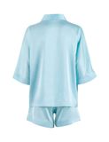  Đồ bộ mặc nhà nữ iBasic lụa satin phom kimono  - HOMW037 