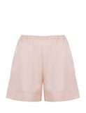  Đồ bộ nữ mặc nhà lụa satin iBasic pyjama tay ngắn quần đùi - HOMW039 