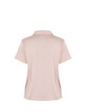  Đồ bộ nữ mặc nhà lụa satin iBasic pyjama tay ngắn quần đùi - HOMW039 