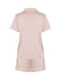  Đồ bộ nữ mặc nhà lụa satin iBasic pyjama tay ngắn quần đùi - HOMW039 