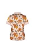  Đồ bộ nữ mặc nhà lụa satin iBasic pyjama tay ngắn quần đùi - HOMW039 