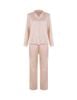  Đồ bộ nữ mặc nhà iBasic lụa satin pyjama tay dài - HOMW040 