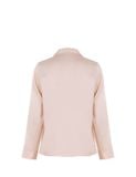  Đồ bộ nữ mặc nhà iBasic lụa satin pyjama tay dài - HOMW040 