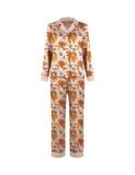  Đồ bộ nữ mặc nhà iBasic lụa satin pyjama tay dài - HOMW040 