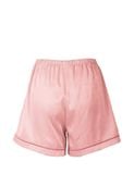  Đồ bộ mặc nhà nữ pyjama satin xước iBasic quần đùi áo tay lửng - HOMW047 