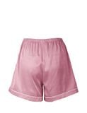  Đồ bộ mặc nhà nữ pyjama satin xước iBasic quần đùi áo tay lửng - HOMW047 