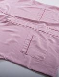  Đồ bộ mặc nhà nữ pyjama satin xước iBasic quần đùi áo tay lửng - HOMW047 