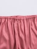  Đồ bộ mặc nhà nữ pyjama iBasic lụa satin xước quần dài áo tay ngắn - HOMW048 